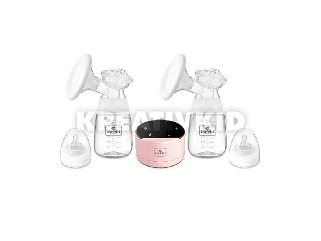 Lorelli Dupla elektromos mellszívó - pink&black