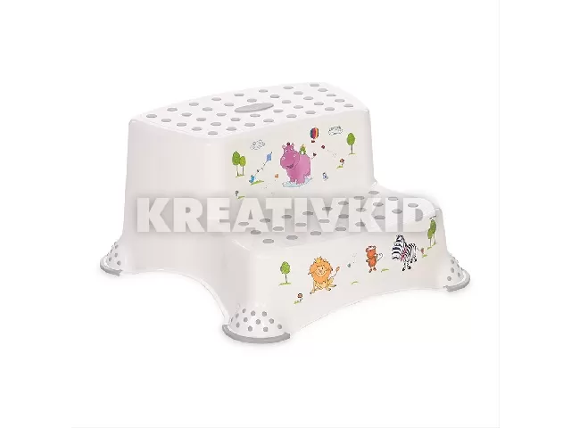 Lorelli dupla fellépő - Hippo white-grey