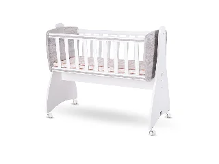 Lorelli First Dreams ringatható bölcső 105x55 - White / Artwood
