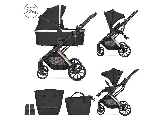 Lorelli Glory multifunkciós babakocsi - Black