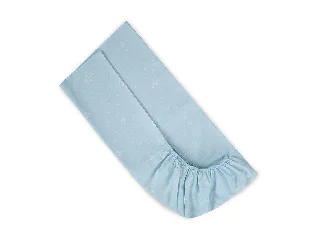Lorelli gumis lepedő 60x120 + 15cm - Little Bear Blue