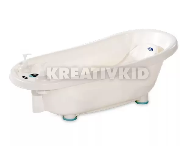 Lorelli kád 88cm babatartóval és hőmérővel - White/Blue
