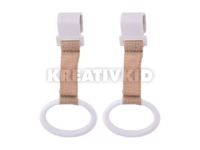 Lorelli kapaszkodó gyűrű utazóágyhoz 2db - White