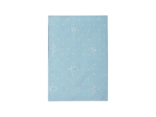 Lorelli lepedő 150x100 cm - Little Bear Blue