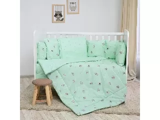 Lorelli Lilly ágynemű garnitúra 60x120 - Friends Green