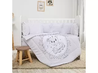 Lorelli Lilly ágynemű garnitúra 60x120 - Little Bear Grey