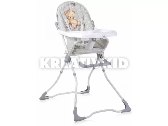 Lorelli Marcel fix etetőszék - Grey Sleeping Bear