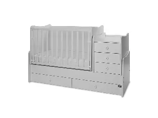 Lorelli Maxi Plus kombi ágy 70x160 - Trio White