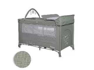 Lorelli Noemi 2 Plus multifunkciós utazóágy - Iceberg Green Star