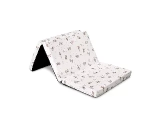 Lorelli összehajtható matrac 60x120x5 - Bear And Pillow Beige