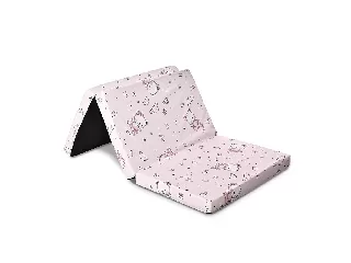Lorelli összehajtható matrac 60x120x5 - Pink Ballerina Bear