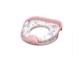 Lorelli párnázott WC szűkítő - Pink Princess