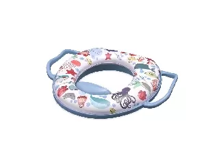 Lorelli párnázott WC szűkítő fogantyúval - Blue Sea