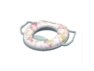 Lorelli párnázott WC szűkítő fogantyúval - Green Farm