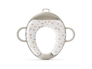 Lorelli párnázott WC szűkítő háttámlával - Planets Beige