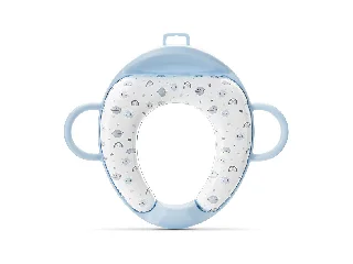 Lorelli párnázott WC szűkítő háttámlával - Planets Blue