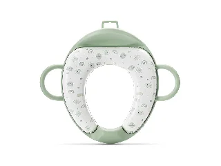 Lorelli párnázott WC szűkítő háttámlával - Planets Green