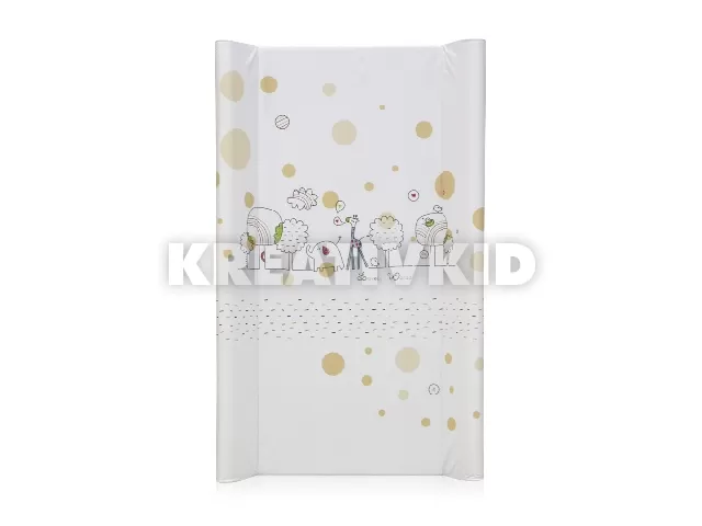 Lorelli pelenkázó lap merev peremes 50x71 - Beige