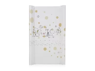 Lorelli pelenkázó lap merev peremes 50x71 - Beige