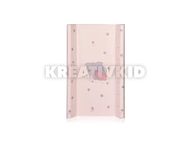 Lorelli pelenkázó lap merev peremes 50x71 - pink