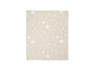 Lorelli Polár takaró 85x100 cm - Beige Stars