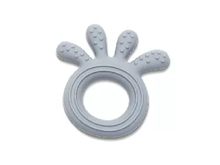 Lorelli Polip természetes szilikon rágóka - Grey