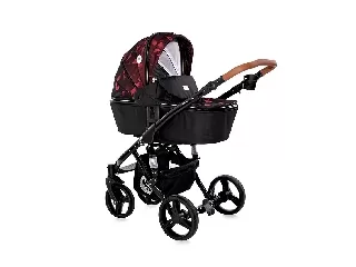 Lorelli Rimini multifunkciós babakocsi - Ruby Red&Black
