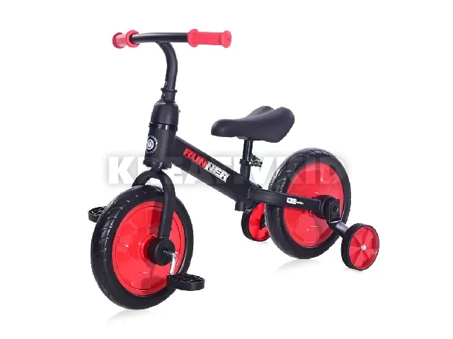 Lorelli Runner futóbicikli - Black&Red