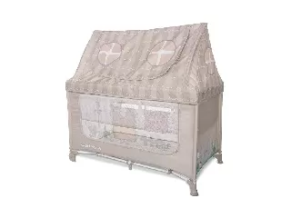 Lorelli Sweet Home 2 multifunkciós utazóágy tetővel -Beige