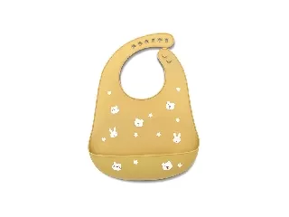 Lorelli szilikon előke - yellow