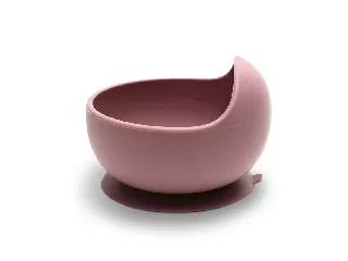 Lorelli Természetes szilikon tál - Deep Pink