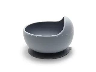 Lorelli Természetes szilikon tál - Grey