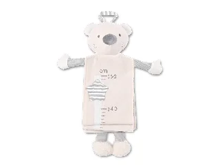 Lorelli Toys Magasságmérő Plüss - Bear Beige