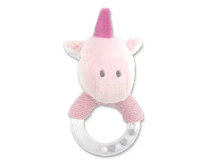 Lorelli Toys Plüss csörgő - Pink Unikornis