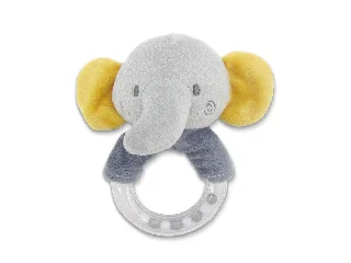 Lorelli Toys Plüss csörgő - Szürke Elefánt