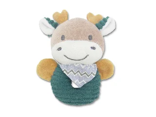 Lorelli Toys Plüss csörgő karika - Kék Szarvas