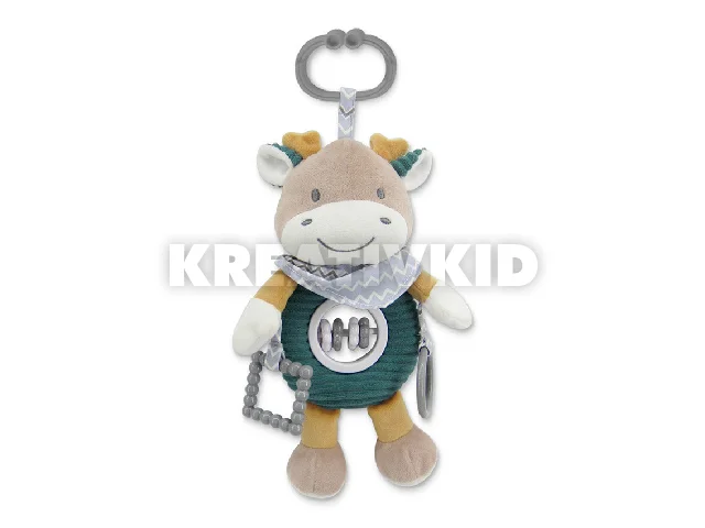 Lorelli Toys plüss csörgőjáték - Kék Szarvas