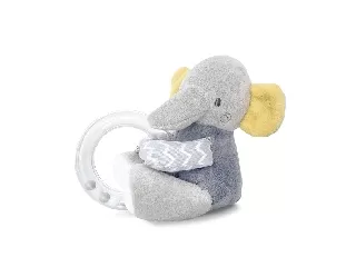 Lorelli Toys Plüss gyűrűs játék - Szürke Elefánt