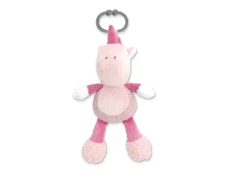 Lorelli Toys plüss zenélő játék - Pink Unikornis