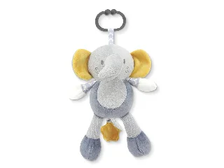 Lorelli Toys plüss zenélő játék - Szürke Elefánt