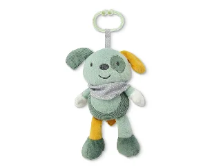 Lorelli Toys plüss zenélő játék - Zöld Kutya