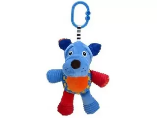 Lorelli Toys plüss zenélőjáték - Kék Kutya