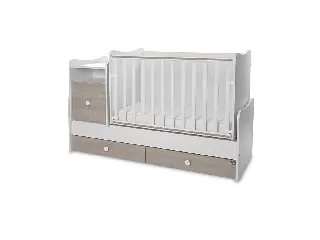 Lorelli Trend PLUS kombi ágy 70x165 - White & Amber ÚJ