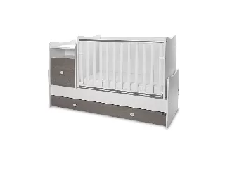 Lorelli Trend PLUS kombi ágy 70x165 - White & Caffe ÚJ