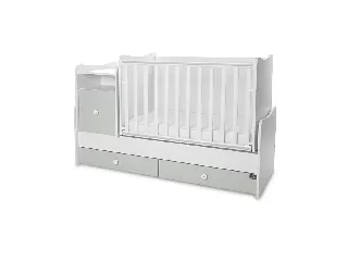 Lorelli Trend PLUS kombi ágy 70x165 - White & Milky Green ÚJ