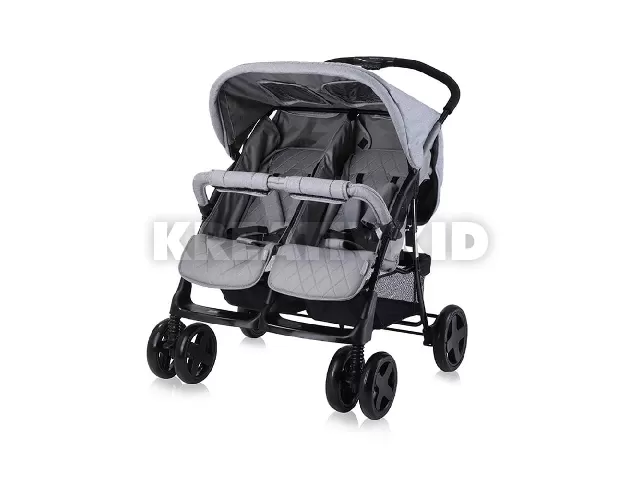 Lorelli Twin iker babakocsi - Cool Grey