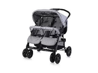 Lorelli Twin iker babakocsi - Cool Grey