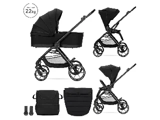 Lorelli Venice 2 az 1 -ben multifunkciós babakocsi - Black