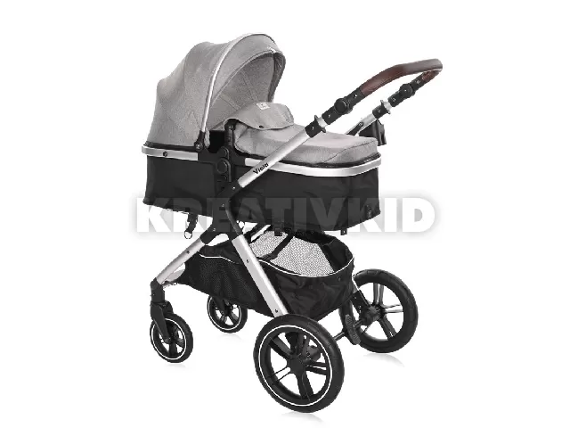 Lorelli Viola multifunkciós babakocsi + adapter - Opaline Grey