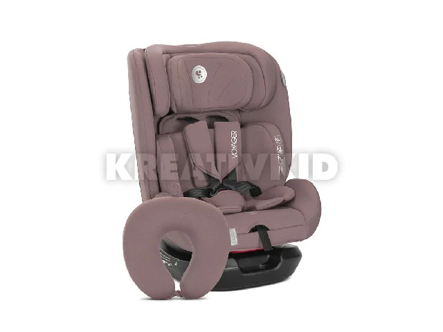 Lorelli Voyager i-Size autósülés 40-150cm + nyakpárna - Pink